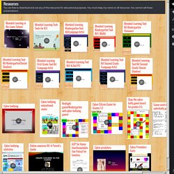 My downloadable resources