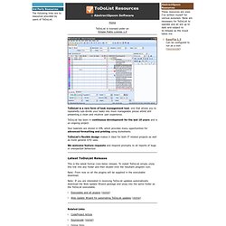 ToDoList Resources © AbstractSpoon Software