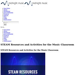 STEAM Resources and Activities for the Music Classroom