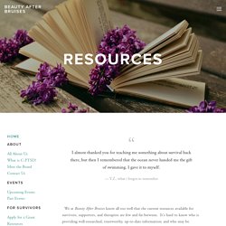 Resources — Beauty After Bruises