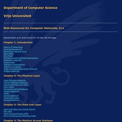Web Resources for Computer Networks, 5