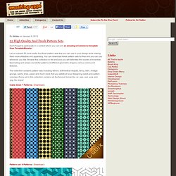 55 High Quality And Fresh Pattern Sets