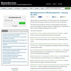 Best Resources In iOS Development – January 23, 2012