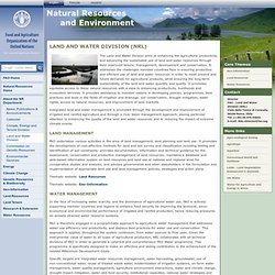 Natural Resources and Environment: Land and Water Division