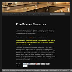 Free Science Resources