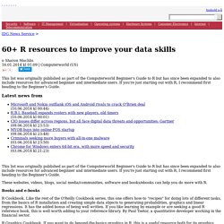60+ R resources to improve your data skills ( - Software )