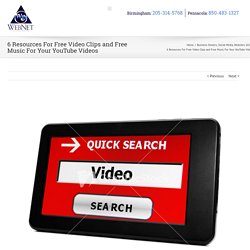 Resources For Free Video Clips and Free Music For Your YouTube Videos