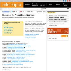 Resources for Project-Based Learning