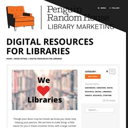 Digital Resources for Libraries – Penguin Random House Library Marketing