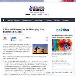 8 Tips and Resources for Managing Your Business Finances