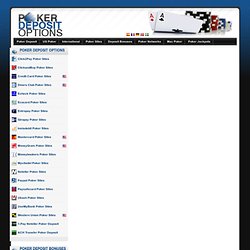 Poker Resources - Online Poker Resource Guide