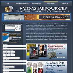 Midas Resources- The World's Most Trusted Premiere Source for Precious Metals-Special Offer