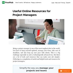 Useful Online Resources for Project Managers