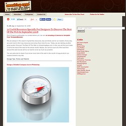 31 Useful Resources Specially For Designers