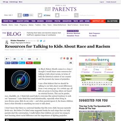 Resources for Talking to Kids About Race and Racism 