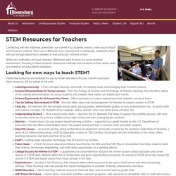 STEM Resources for Teachers