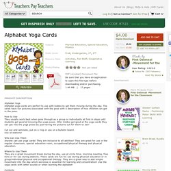 Alphabet-Yoga-Cards-1865063 Teaching Resources