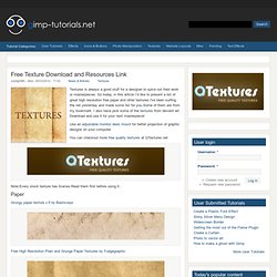Free Texture Download and Resources Link