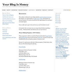 Your Blog Is Money