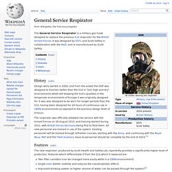 General Service Respirator