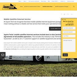 Mobile Satellite Internet Service