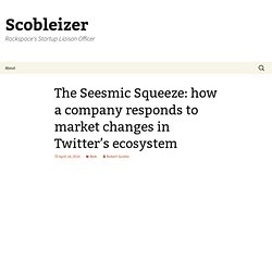 The Seesmic Squeeze: how a company responds to market changes in