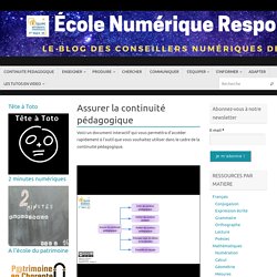 Le site d'informations et d'échanges de ressources numériques des écoles de la Charente