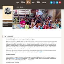 Corporate Social Responsibility Program – The Ponty Chadha Foundation