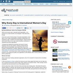 For Women Who Work in Corporate Responsibility, Every Day is International Women’s Day