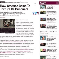 George W. Bush and torture: America’s highest officials are responsible for the “enhanced interrogation” of prisoners