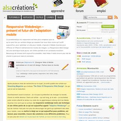 Responsive Webdesign â€“ prÃ©sent et futur de lâ€™adaptation mobile - Alsacreations