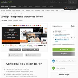 uDesign - Responsive WordPress Theme by AndonDesign