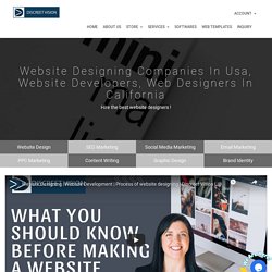 website designing companies in usa with Responsive Design #BestWebDesigners