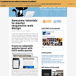 Awesome Tutorials For Responsive Web Design