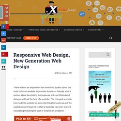 Responsive Web Design, New Generation Web Design