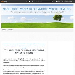 Top 5 Benefits of Using Responsive Magento Theme - Magentofx - Magento eCommerce Website Development