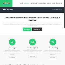 Responsive Web Design Development services Company Pakistan