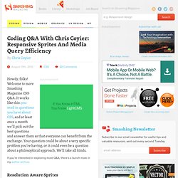 Coding Q&A With Chris Coyier: Responsive Sprites And Media Query Efficiency