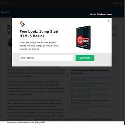 Build a Responsive, Mobile-Friendly Website from Scratch