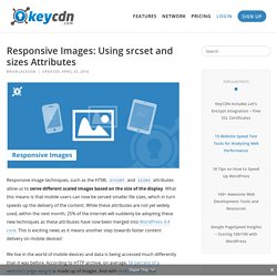 Responsive Images: Using srcset and sizes Attributes