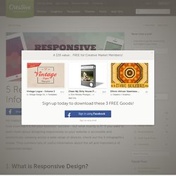 5 Responsive Design Infographics