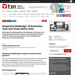 Responsive Webdesign: 10 kostenlose Tools zum Testen deiner Seite