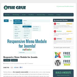 Responsive Menu Module for Joomla
