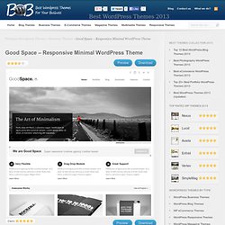 Good Space - Responsive Minimal WordPress Theme
