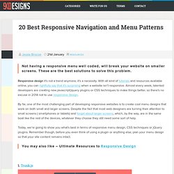 20 Best Responsive Navigation and Menu Patterns - 9KDesigns