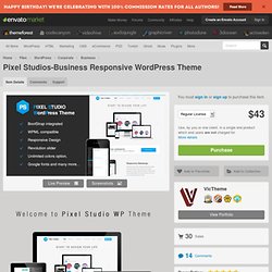 Pixel Studios-Business Responsive WordPress Theme