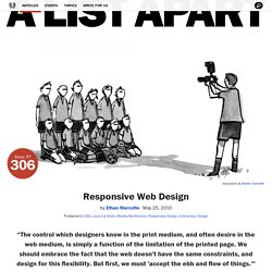 A List Apart: Articles: Responsive Web Design