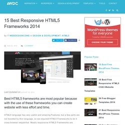 Responsive HTML5 Templates Ideas