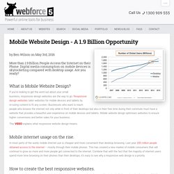 1.9 Billion People Use Phones To Access Internet