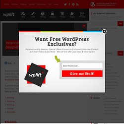 Responsive Web Design for WordPress Theme Designers